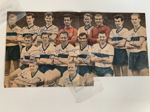 Millwall hand signed - c,