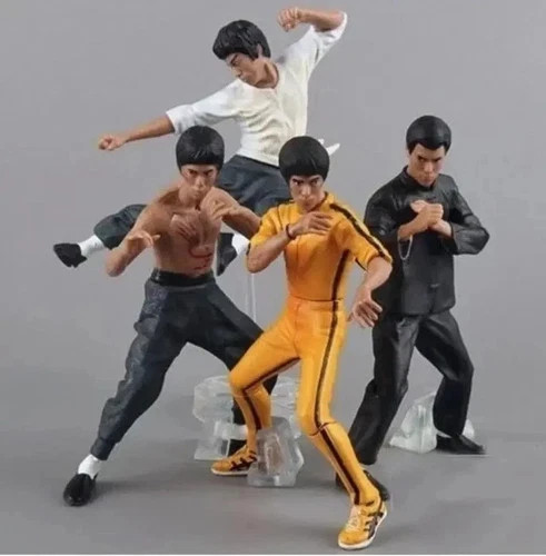 4pcs kung bruce lee mini - 4pcs, fu