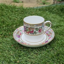 Spode Provence Fine Bone China Demitasse Cup & Saucer – England