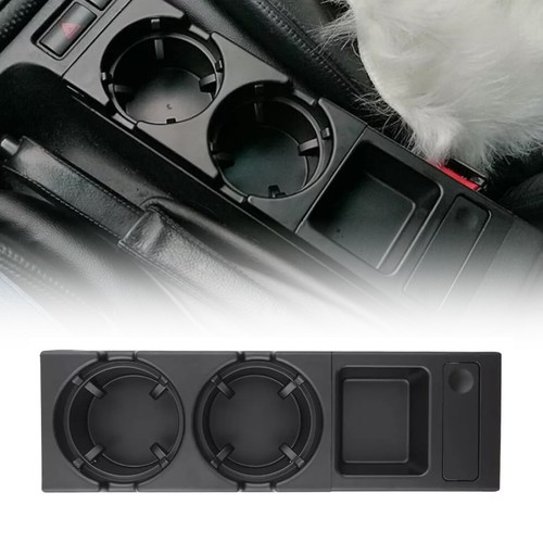 Black front center console cup - console,