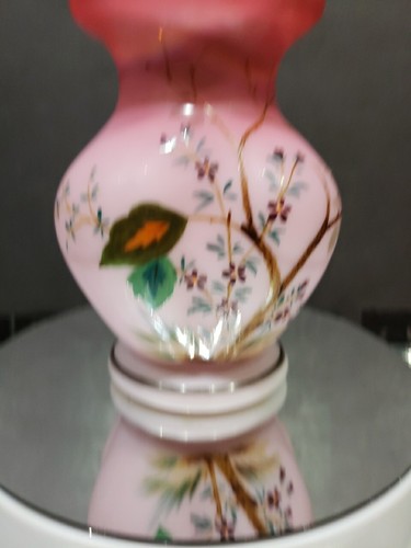 Antique vase glass victorian - vase,