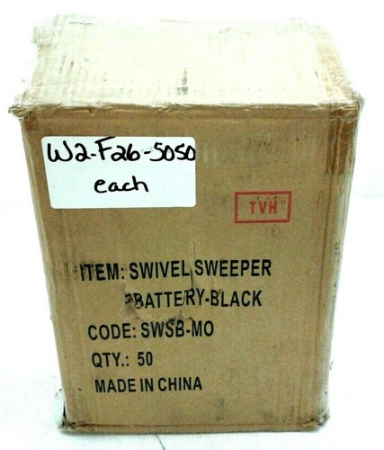 Black swivel sweeper high - black,
