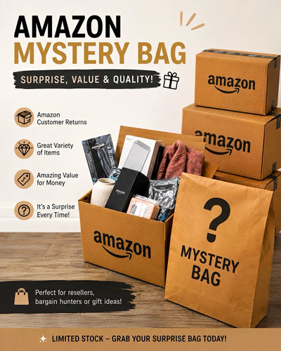 Amazon mystery bag customer - mystery,