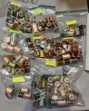 OVER 152 WOOD SPOOLS OF 12