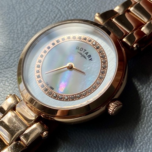 Ladies rotary mop rose gold - rotary,