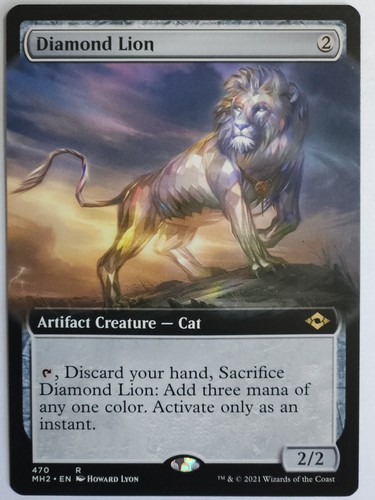 Mtg diamond lion extended - lion,