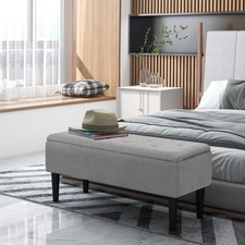 HOMCOM Wooden Legs and Storage