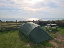 Alpkit Viso 3 Tunnel tent - 3 person - huge porch area - great all weather tent 