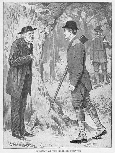 Theatre scene from school - from, at