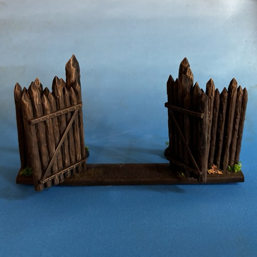 Modular palisade 28mm terrain - palisade,