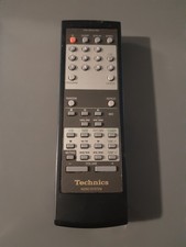 Genuine Technics RAK-HDA07WH Original Remote Control ST-HD501 SE-HD501 Tested VG
