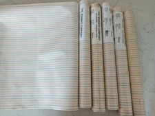 6 Rolls Wallpaper - Striped - Scrubbable & Stain Resistant