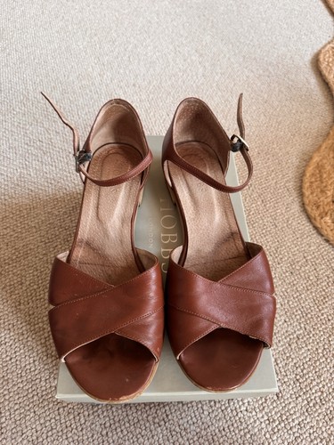 Hobbs ladies flat leather - hobbs,