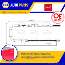 Handbrake Cable fits VW GOLF