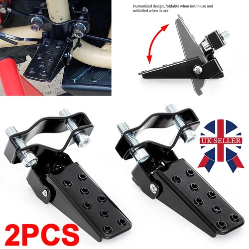 2pcs foldable foot pegs - foldable,
