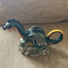 VINTAGE TONY WOOD STAFFS DRAGON TEAPOT