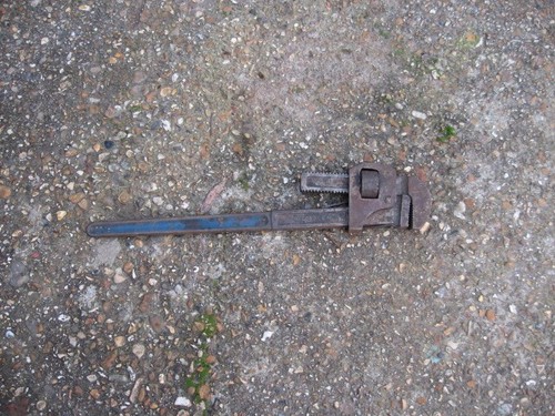 Genuine record stilsons - record, 24”