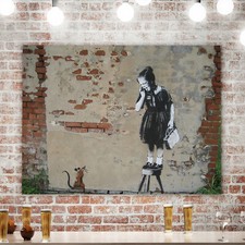 Banksy Canvas Wall Art |
