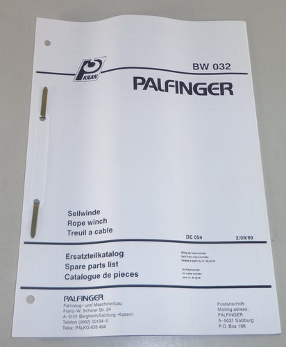 Parts catalog spare - /,