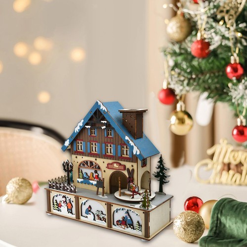 Christmas music box - christmas, wooden