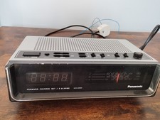 Vintage Panasonic Digital Alarm Clock AM/FM Radio RC-95LBE