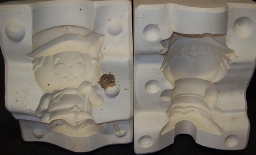 Ceramic mold molds scarecrow - ceramic,