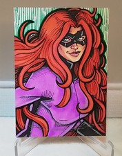 2025 Marvel Topps 1975 Anniversary Heroes, MEDUSA sketch, By Michael Mastermaker