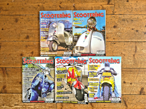 Scootering magazines from - 5, x