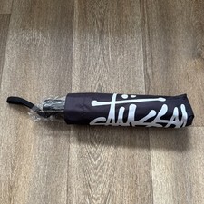 Stussy Logo Umbrella Black