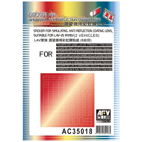 Afv club ac35018 anti - afv,