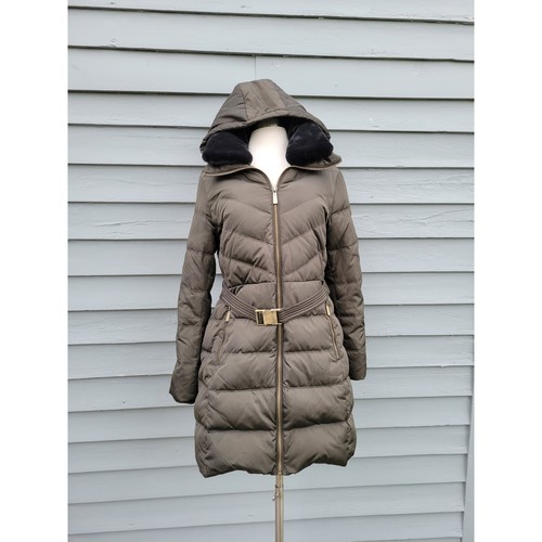 Michael kors puffer coat olive - michael,