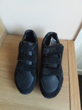 Girls Fox  Trainers  Black Size 6