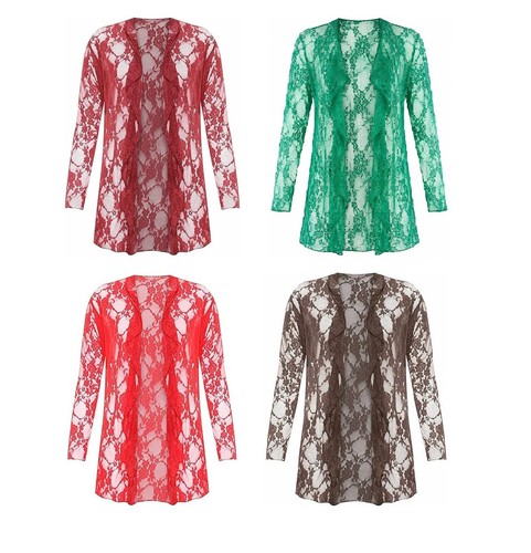Women floral lace open - women's,