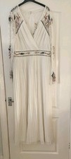 FROCK and  FRILL WHITE PLEATED