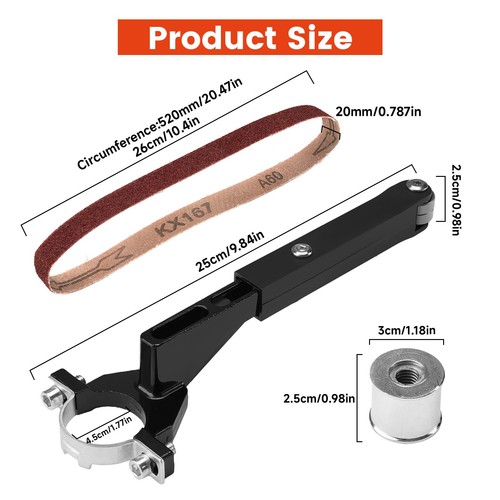 Belt sander bracket converter - sander,