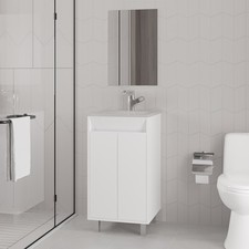 Summit Cabinet Nova, White