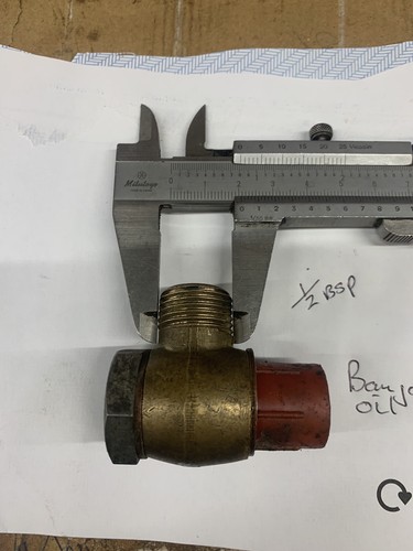 Stationary engine oil pipe - stationary,
