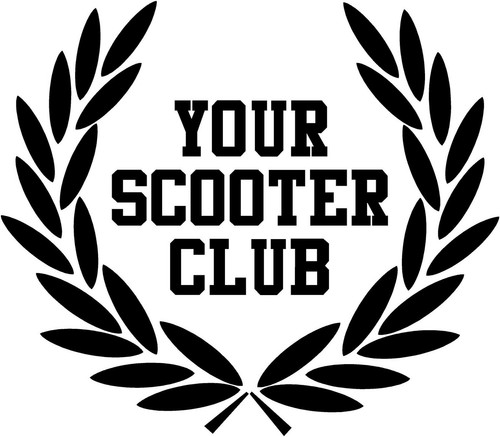Toolbox sticker scooter club - sticker,