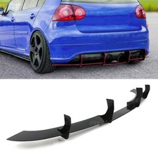 GLOSS BLACK REAR BUMPER