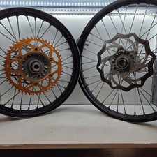 KTM SX WHEELS EXCEL 19 21 CROWN FRONT REAR WHEEL SET 2004 2015 125 250 300 450