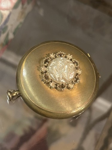 Vintage empty gold - empty,