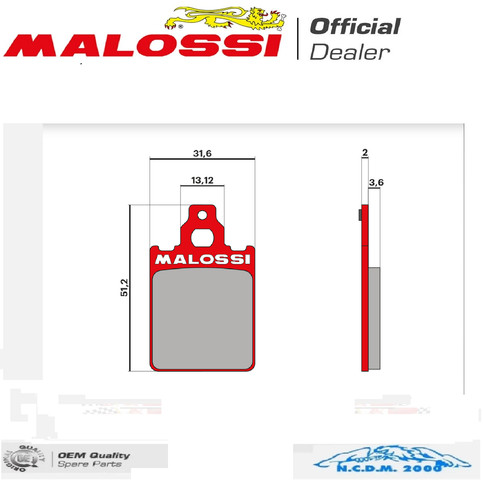 Front brake pad kit - pad,