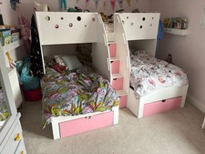 Triple Bunk Bed with Drawer