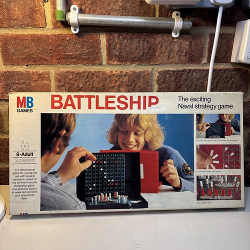 Vintage battleship game mb - battleship, by