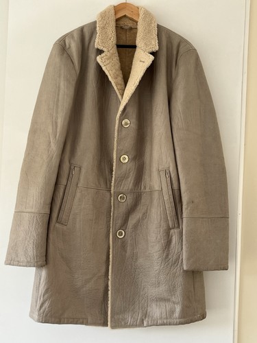 Claude bonucci shearling coat - bonucci,
