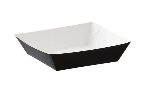 Black burger meal - black,