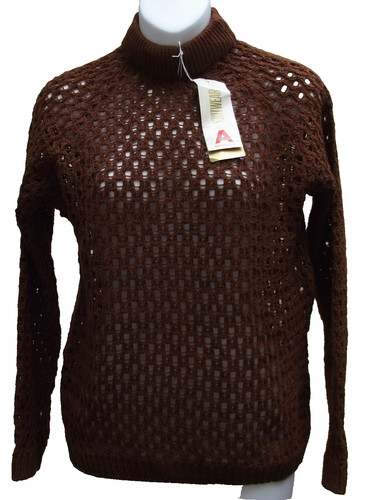 Vintage open knit jumper - , 1960s