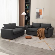 2/3 Seater Fabric Deep Seat