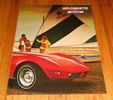 Original 1973 Chevrolet Corvette Sales Brochure Folder Stingray