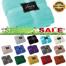 Luxury Popcorn Throw Single